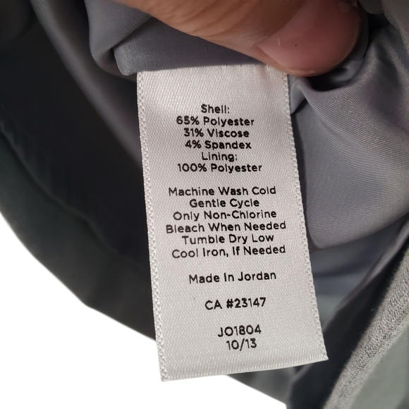 NWT Talbots Gray Pencil Skirt. 10. G0092 - Picture 5 of 13